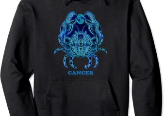cancer personality astrology zodiac sign horoscope design pullover hoodie unisex