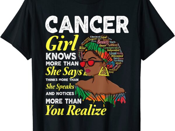 Cancer queen june amp july month birthday cancer zodiac sign t shirt men