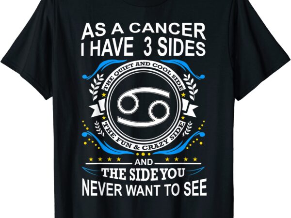 Cancer star sign t shirt funny astrology zodiac gift t shirt men