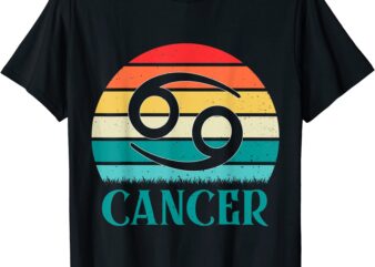 cancer watercolor zodiac t shirt men