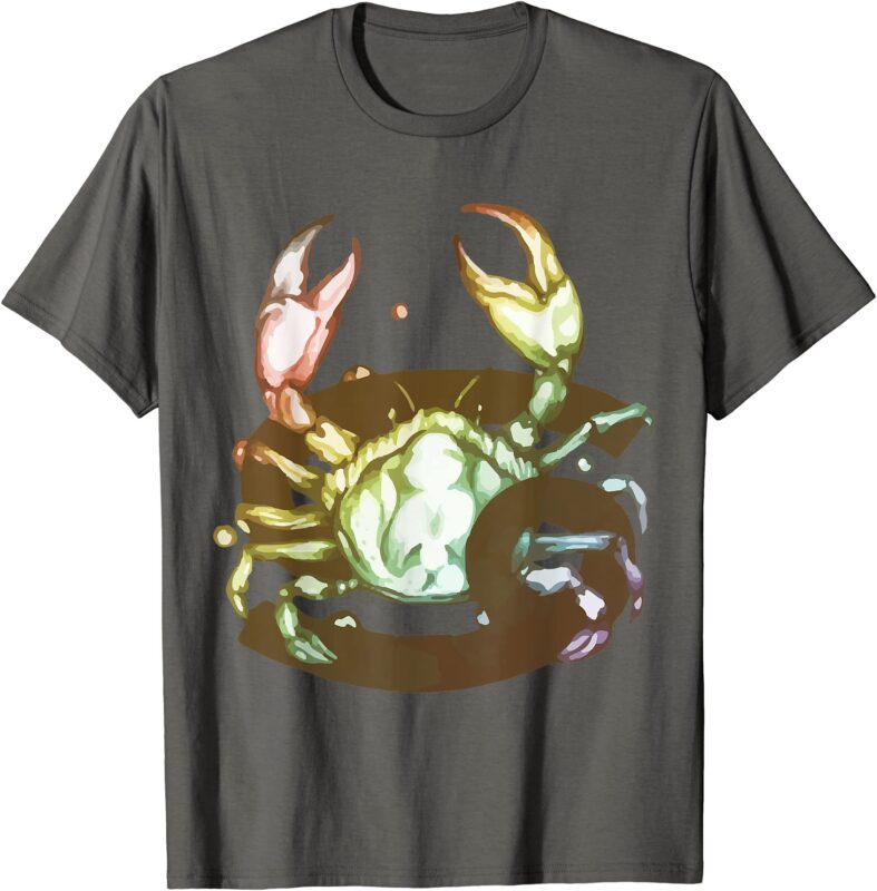 cancer watercolor zodiac t shirt men