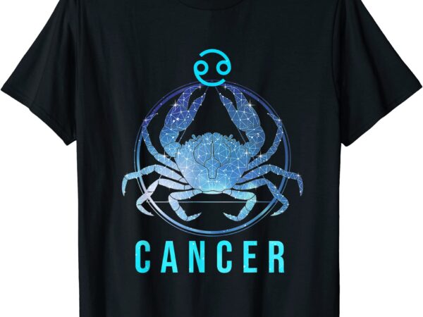 Cancer zodiac sign astrology birthday horoscope lover t shirt men