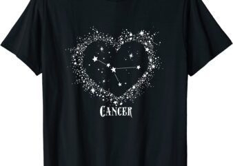 cancer zodiac sign t shirt constellationhoroscope tees men