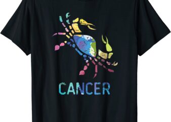 cancer zodiac sign t shirt men