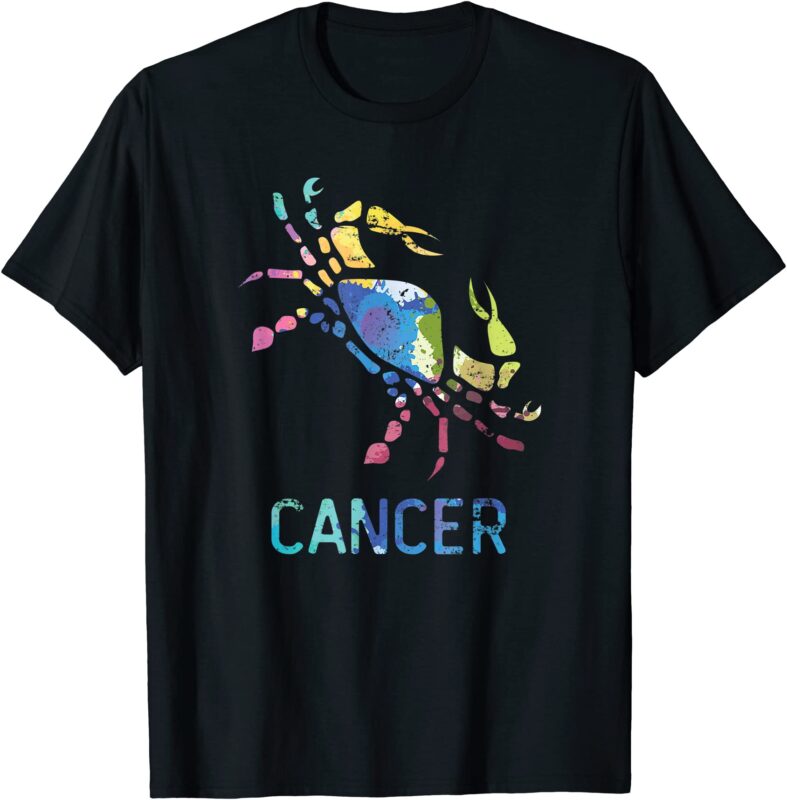 cancer zodiac sign t shirt men