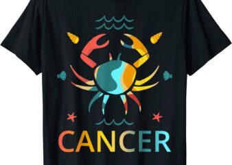 cancer zodiac summer cancer birthday t shirt t shirt men