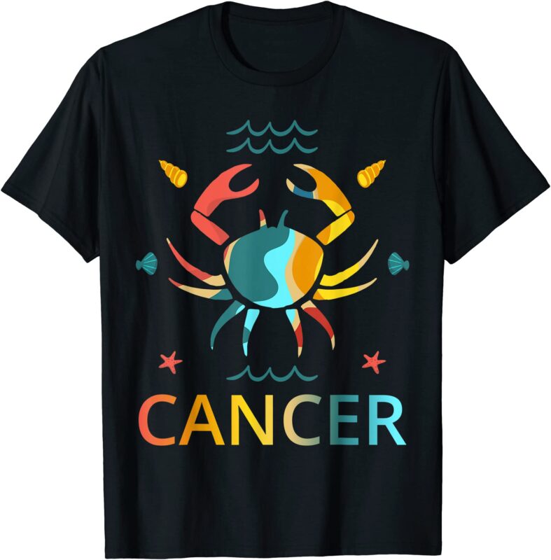 cancer zodiac summer cancer birthday t shirt t shirt men