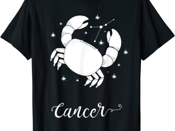 Cancer zodiac t shirt men