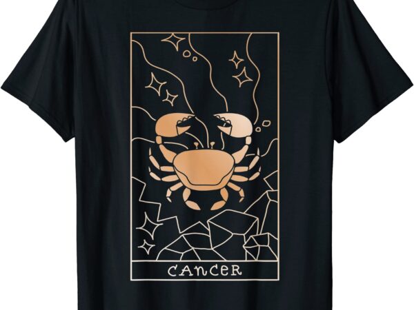 Cancer zodiac t shirt men