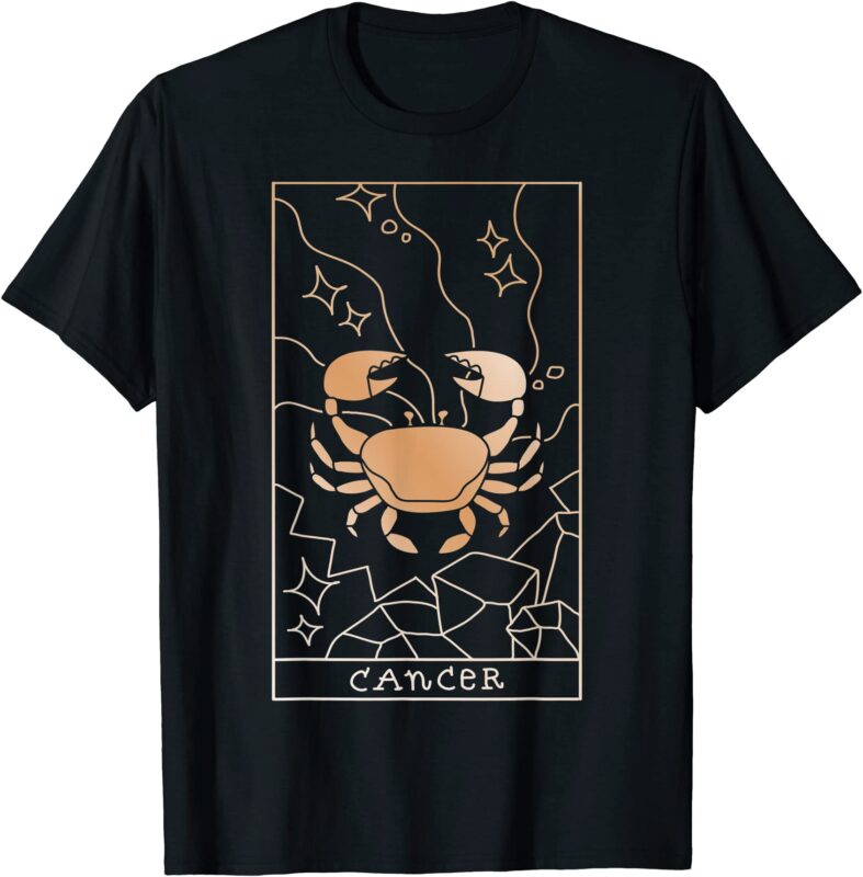 cancer zodiac t shirt men