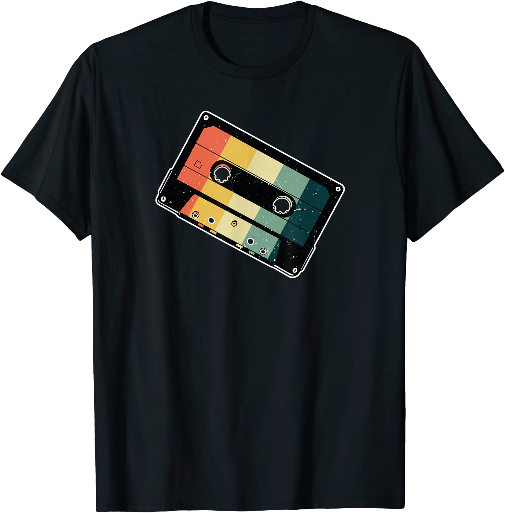 cassette vintage tape mixtape retro style music graphic t shirt men ...