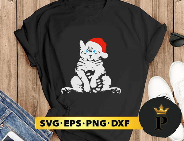 cat merry christmas ya filthy human SVG, Merry christmas SVG, Xmas SVG Digital Download