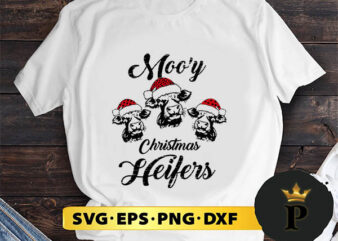 christmas heifers SVG, Merry christmas SVG, Xmas SVG Digital Download