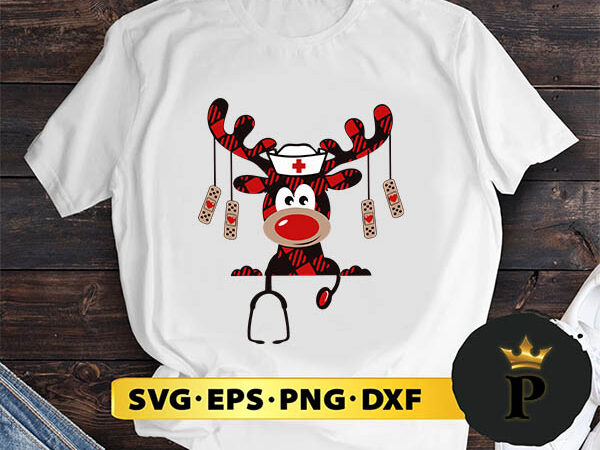Christmas nurse svg, merry christmas svg, xmas svg digital download t shirt vector file