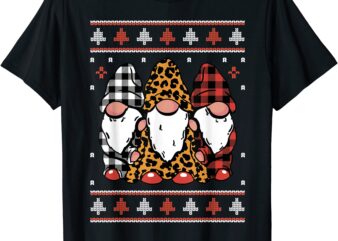 christmas pajamas for family funny matching pyjamas gnomes t shirt men
