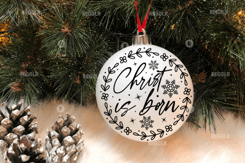 Christmas Ornaments SVG Bundle