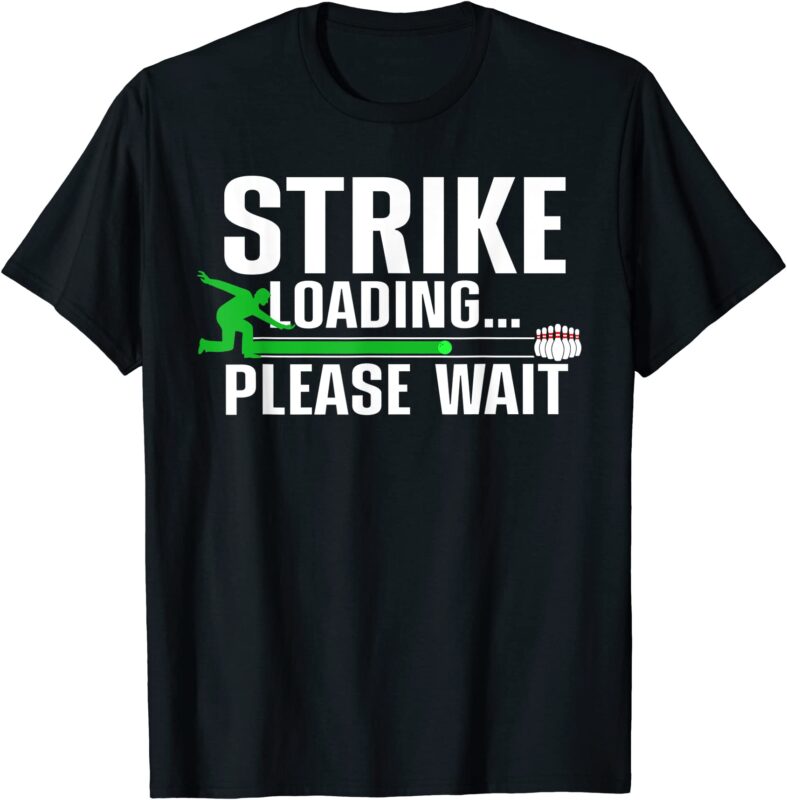 cool bowling art for men women kids bowler bowling player t shirt men