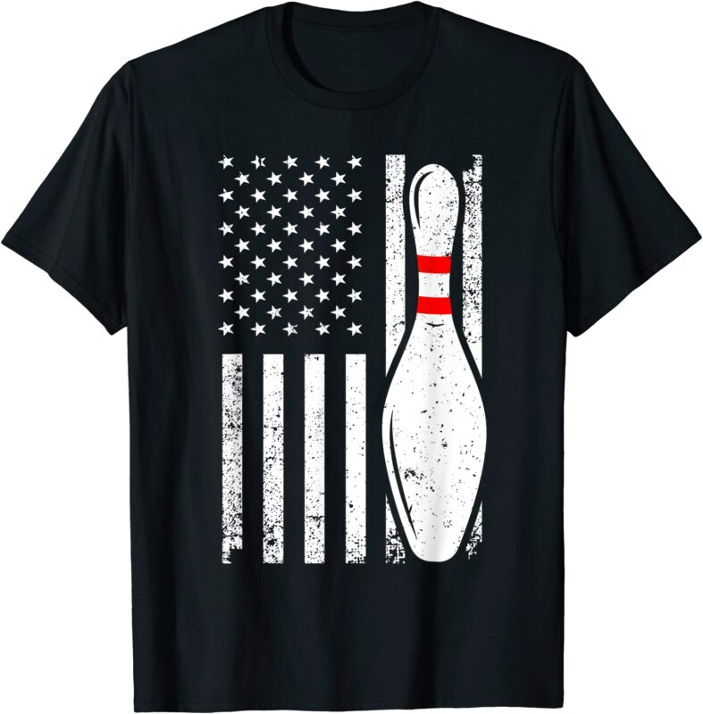 cool bowling design for men women bowler bowling pin sport t shirt men