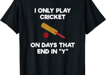 cricket game t shirt funny days bat men
