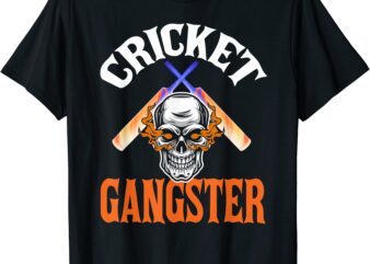 cricket shirt funny cricket gangster quote cricket player t shirt men