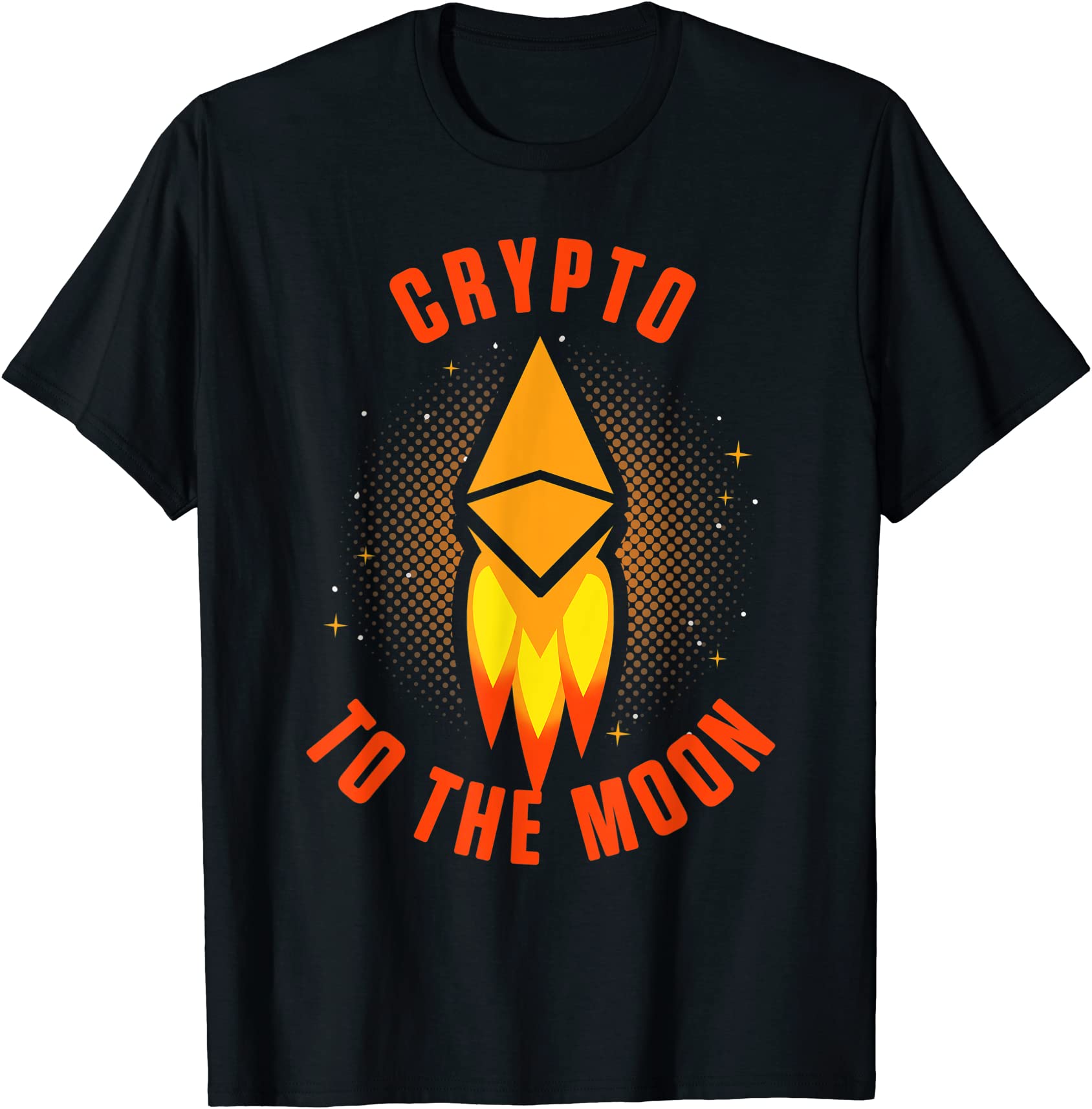crypto rocket space universe cryptocurrency blockchain t shirt men ...