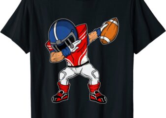 dabbing football player american football season dab dance t shirt men