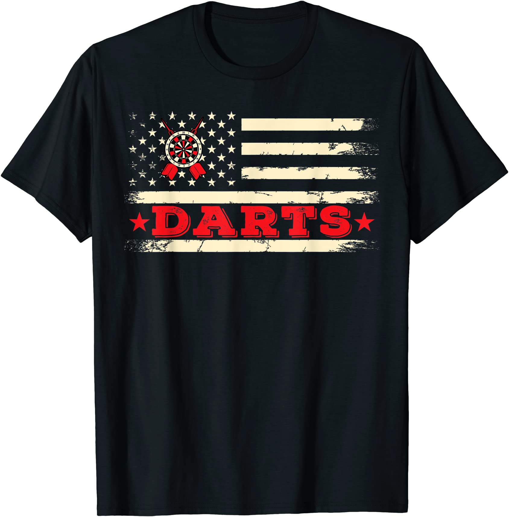darts american flag dart board and patriotic dart game lover t shirt ...