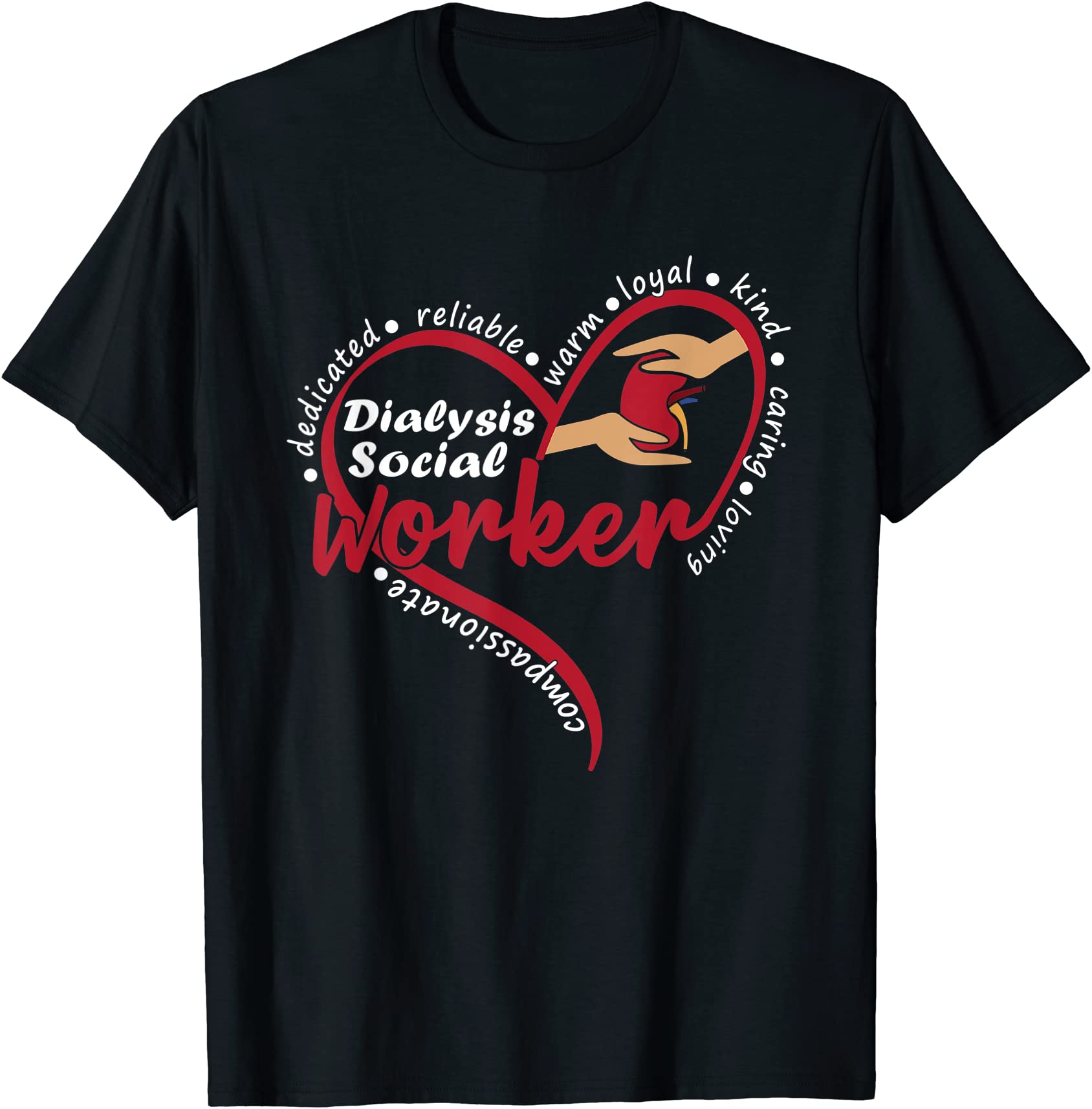 dialysis social worker renal heart t shirt men - Buy t-shirt designs