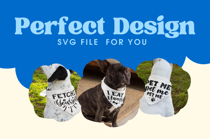 Funny Dog Bandana Svg Bundle