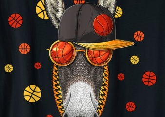 donkey basketball bball player coach team sports baller t shirt men