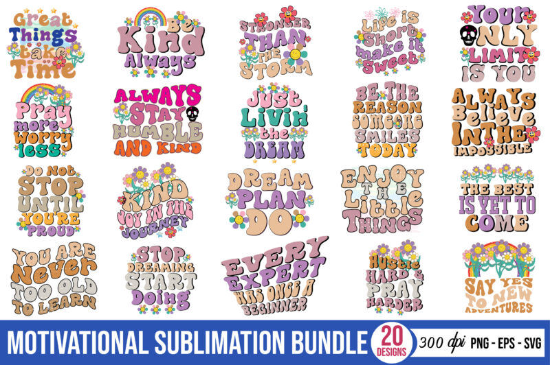 Motivational Sublimation Bundle