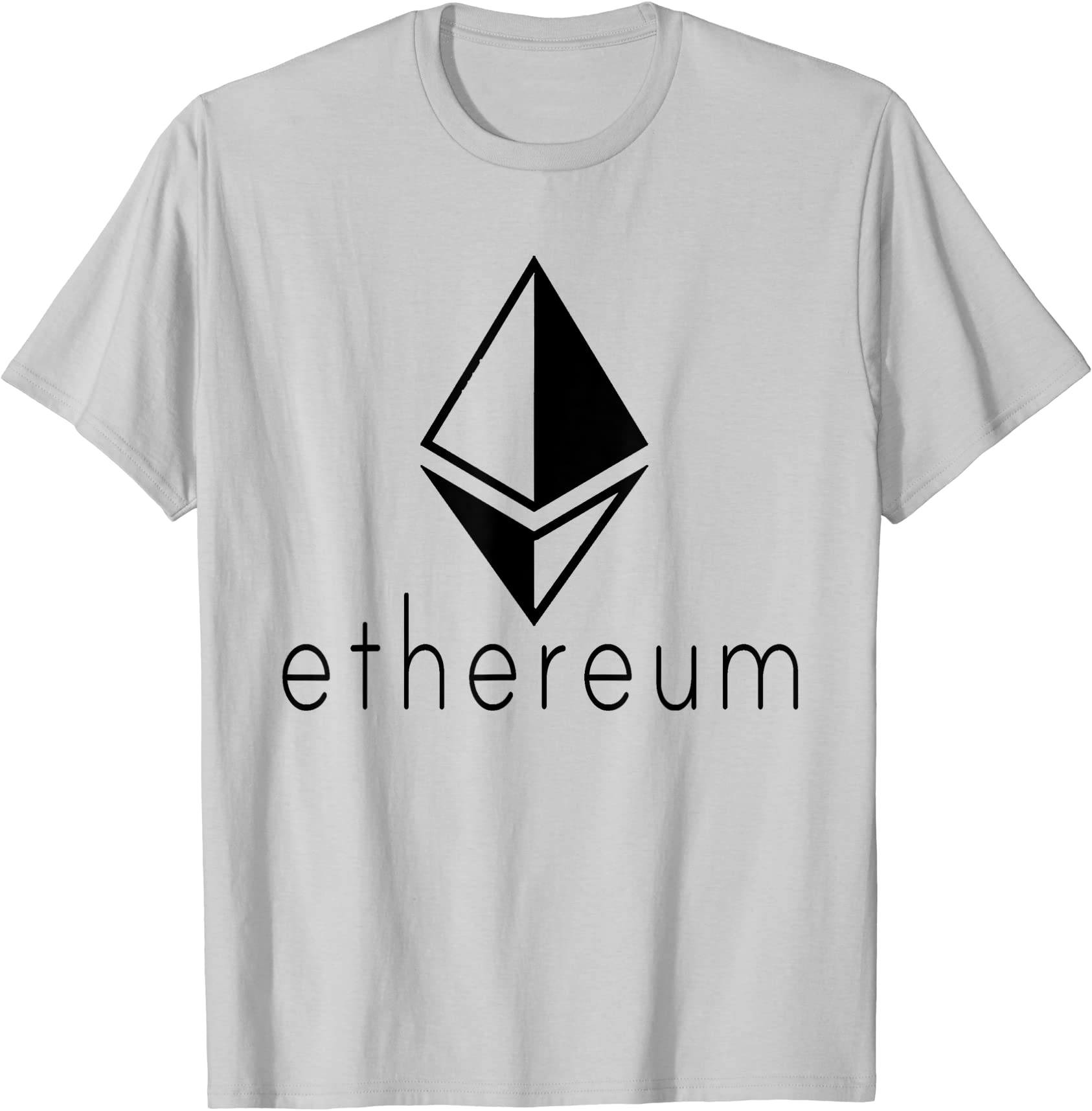 ethereum original logo orange eth tshirt men - Buy t-shirt designs