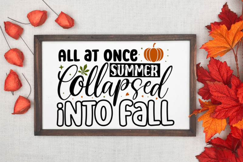 Pumpkin And Fall SVG Bundle