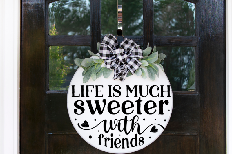 Farmhouse Friend Round Sign Bundle