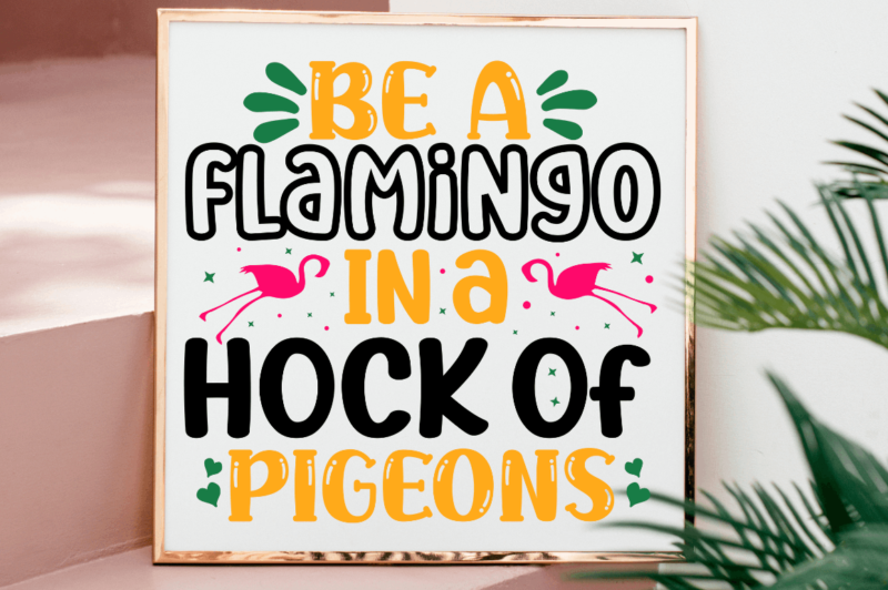 Flamingo SVG Bundle