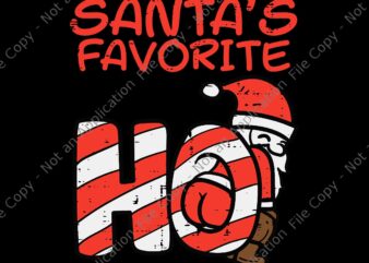 Santas Favorite Funny Naughty Christmas Xmas Svg, Santa Ho Svg, Santa Christmas Svg, Christmas Svg t shirt template vector