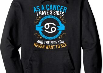 funny astrology zodiac sign cancer pullover hoodie unisex