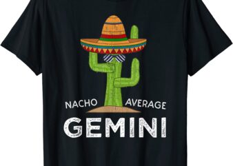 funny astrology zodiac sign gemini t shirt men