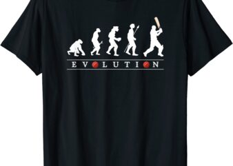 funny cricket evolution t shirt men