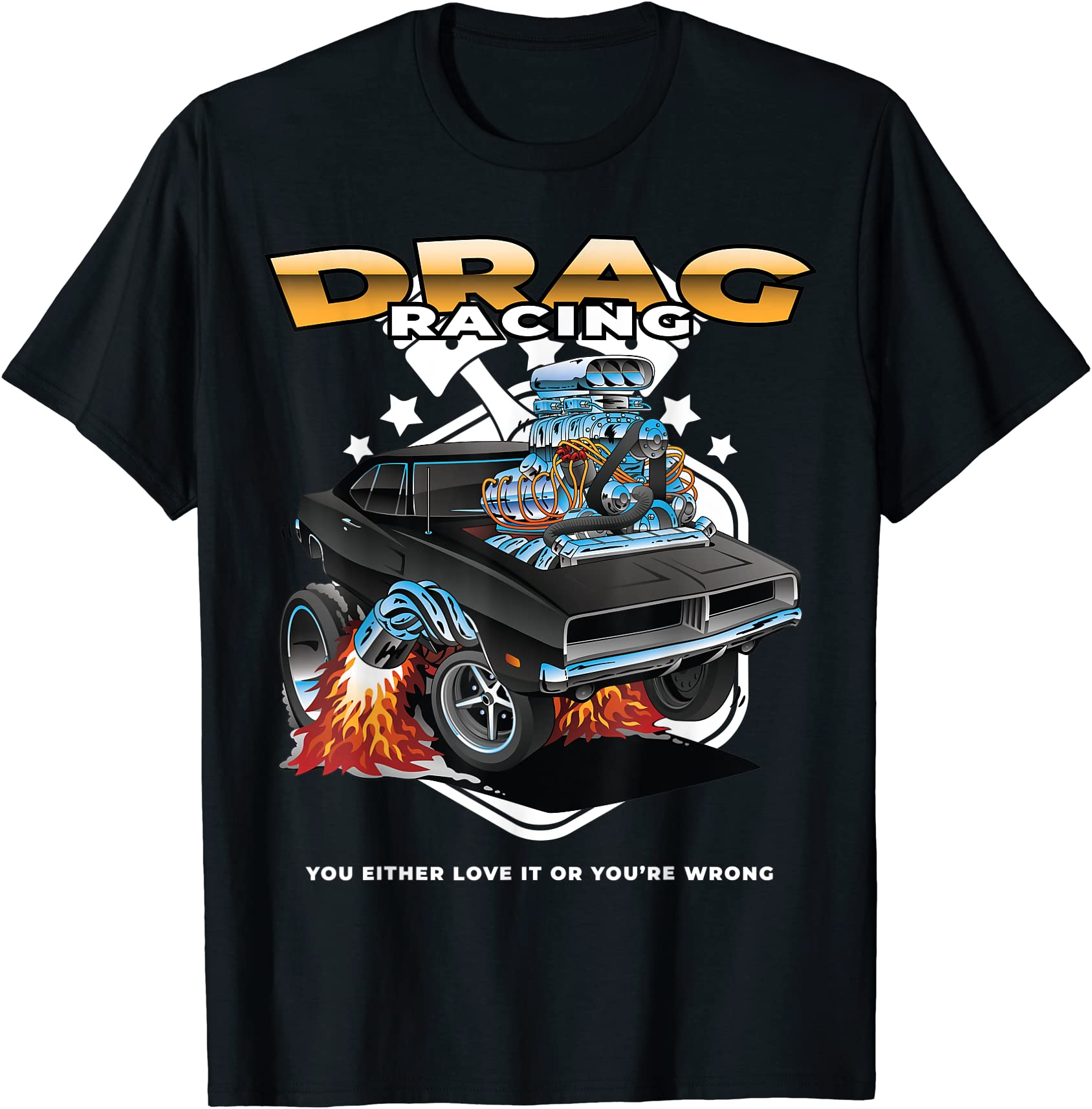 funny drag racing shirt motor racing mechanics dragster t shirt men ...