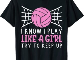 funny volleyball design for women girls volleyball player t shirt men