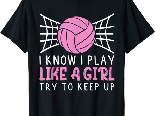Funny volleyball design for women girls volleyball player t shirt men