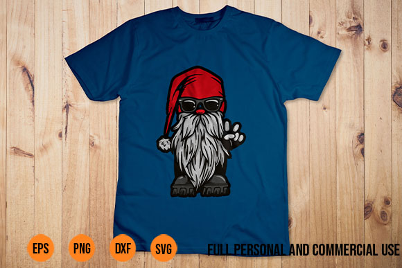 christmas gnome clip art christmas gnome vector christmas clipart cool santa claus vector illustration, christmas t-shirt designs bundle, funny christmas