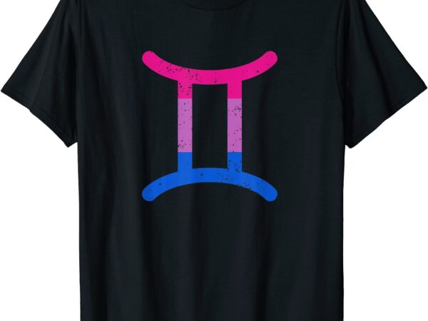 Gemini bisexual gemini bi outfit gemini bisexuality gift t shirt men