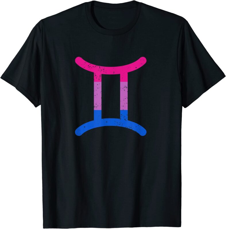 gemini bisexual gemini bi outfit gemini bisexuality gift t shirt men