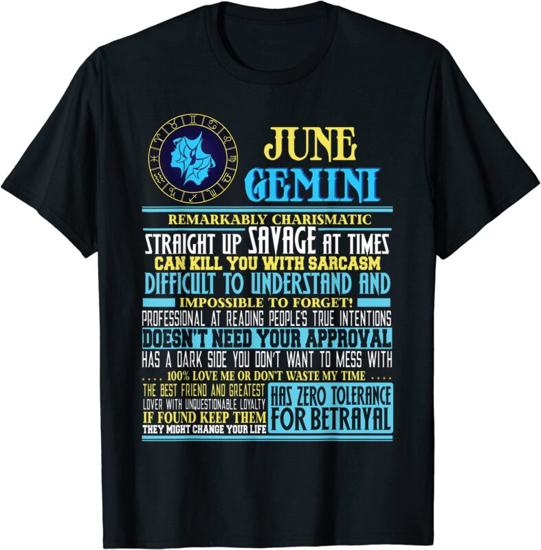 gemini facts shirt funny june gemini birthday gift shirt men