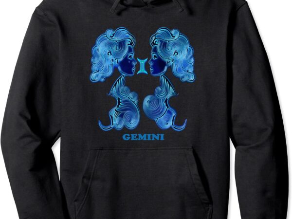 Gemini personality astrology zodiac sign horoscope design pullover hoodie unisex