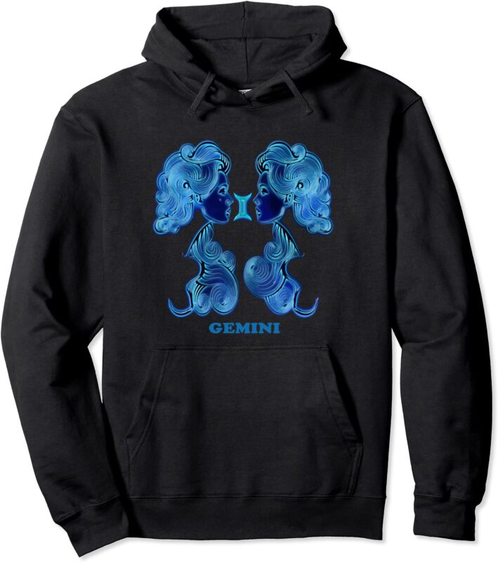gemini personality astrology zodiac sign horoscope design pullover hoodie unisex