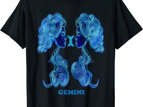 Gemini personality astrology zodiac sign horoscope design t shirt men