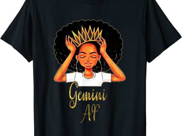 Gemini queen af zodiac floral birthday t shirt gifts men